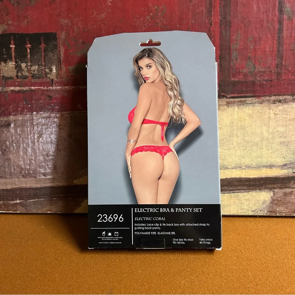 Euphoria Red‎ Lingerie Set